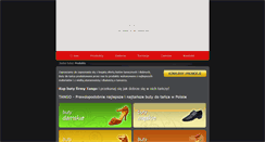 Desktop Screenshot of danceshoestango.pl